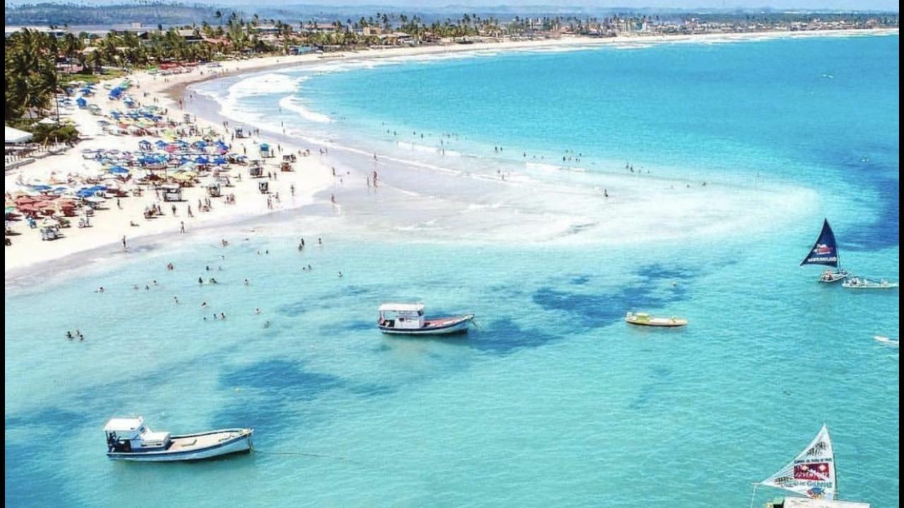 Flat Excelente Em Porto De Galinhas Palm Village Acqua Frente Para As Piscinas Dış mekan fotoğraf