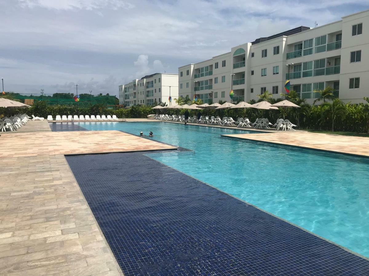 Flat Excelente Em Porto De Galinhas Palm Village Acqua Frente Para As Piscinas Dış mekan fotoğraf